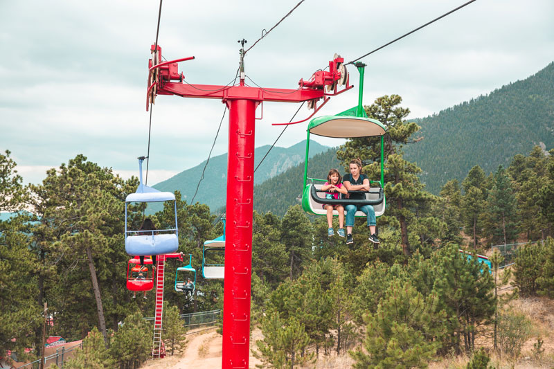Mechanical infrastructure comparison for tourist chairlifts