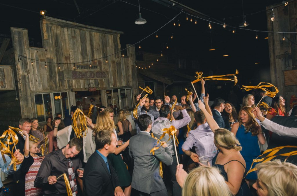 Ghost Town Museum wedding