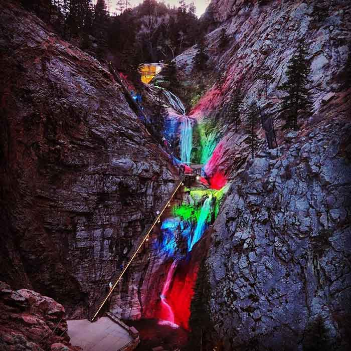 Best Places to See Christmas Lights Around Colorado Springs